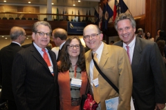 Franklin Salisbury & Dr. Bill Nelson with NFCR supporters Meriamne Singer and Mark Sorensen