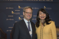 CEO Personalized Medicine Dr. Ed Abrahams and NFCR President Dr. Sujuan Ba