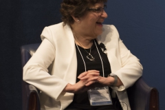 Panel member NFCR scientist, Dr. Susan B. Horwitz, delights in a response