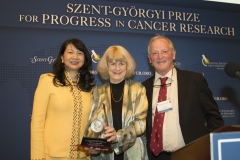 Dr. King accepts the Szent-Gyorgyi Prize with great pleasure