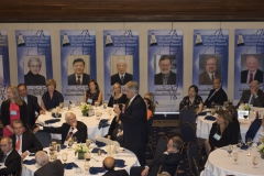 University of Kansas Medical Center’s Dr. Roy Jensen’s question captures the audience’s attention