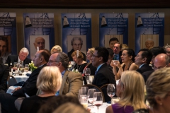 Attentive guests take in the exciting panel discussion