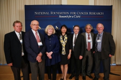 Past Szent-Gyorgyi Prize winners winners with NFCR President and Co chair Szent-Györgyi Prize Selection Committee, Dr. Sujuan Ba