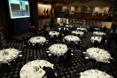 Preparation for the Szent-Györgyi Prize ceremony at the National Press Club