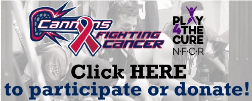 help NFCR via Boston Cannons https://www.crowdrise.com/cannons