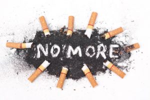 no more smoking