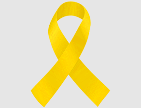 Yellow Sarcoma Ribbon