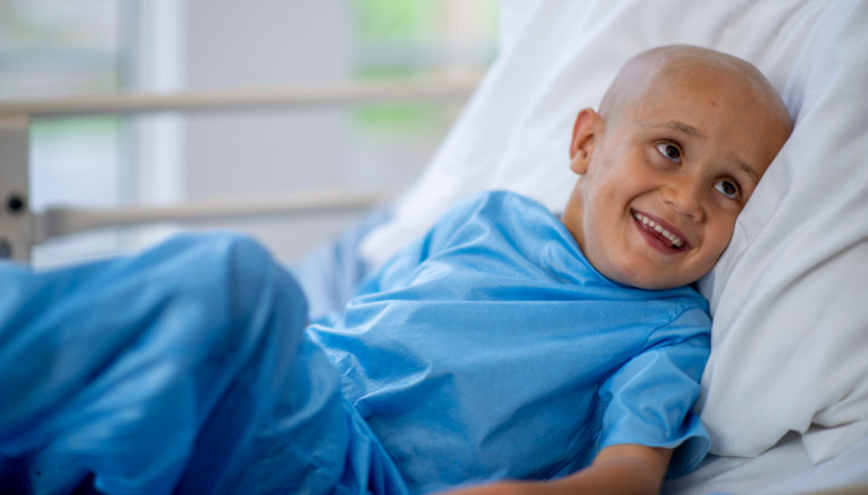 pediatric cancer patient in hospital