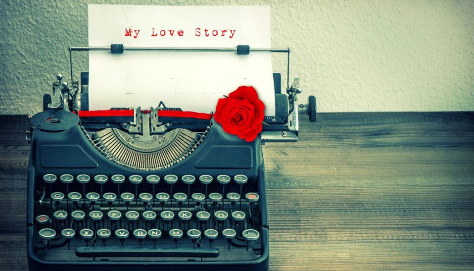Love Story typewriter