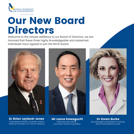 2022 NFCR Announces 3 New Board Members