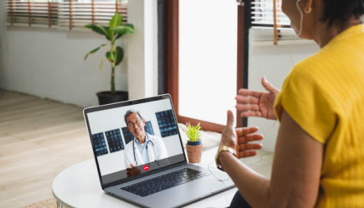 Virtual Health Appointment with Oncologist