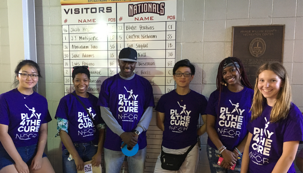 Youth Volunteers at Potomac Nationals Game
