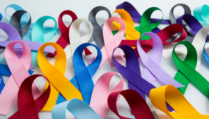 Colorful Cancer Ribbons