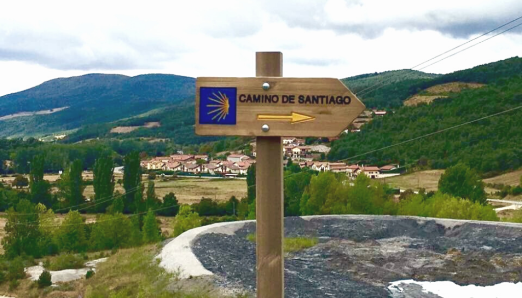 Camino De Santiago Sign