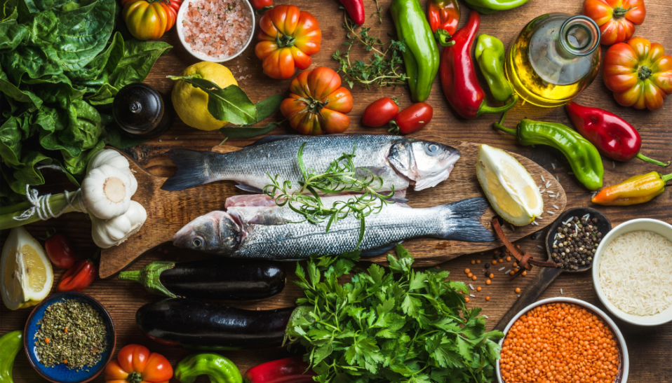 Mediterranean Diet Foods Whole Fish