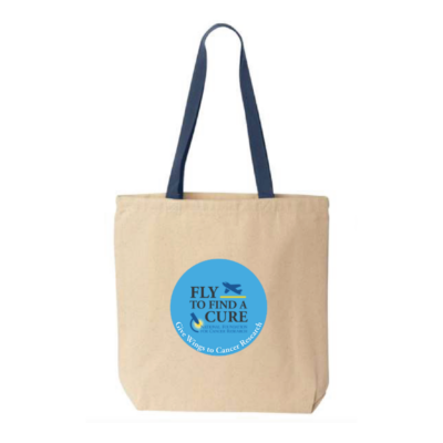 Fly to Find a Cure Travel Tote Bag