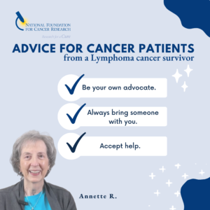 Advice for Cancer Patients