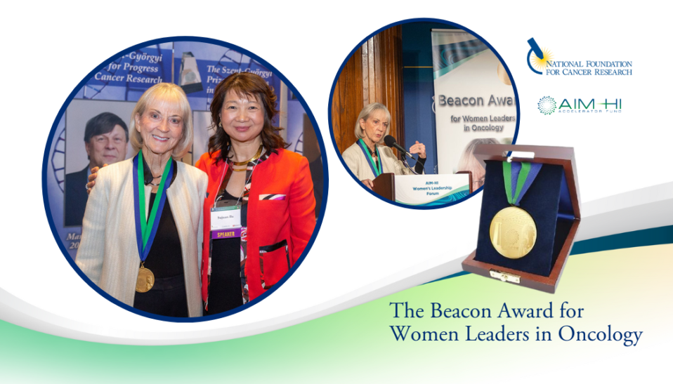 The Beacon Award for Women Leaders in Oncology Barker