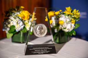 2022 Szent-Györgyi Prize Trophy for Rakesh K. Jain