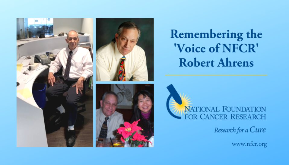 Remembering Robert Ahrens NFCR