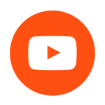 orange Youtube icon