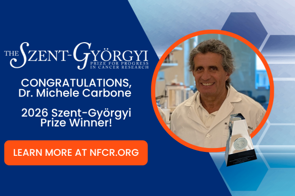 2026 Prize Winner Michele Carbone