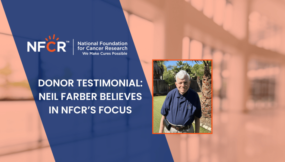 Donor Testimonial Neil Farber