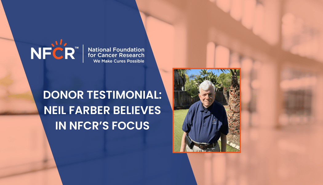 Donor Testimonial Neil Farber