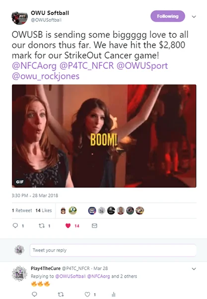 Ohio wesleyan twitter