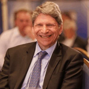 Drew Pardoll Smiling at Global Summit 2024