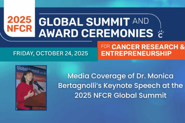 Monica Bertagnolli Presents at the 2025 NFCR Global Summit