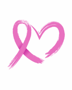 Pink Ribbon Heart